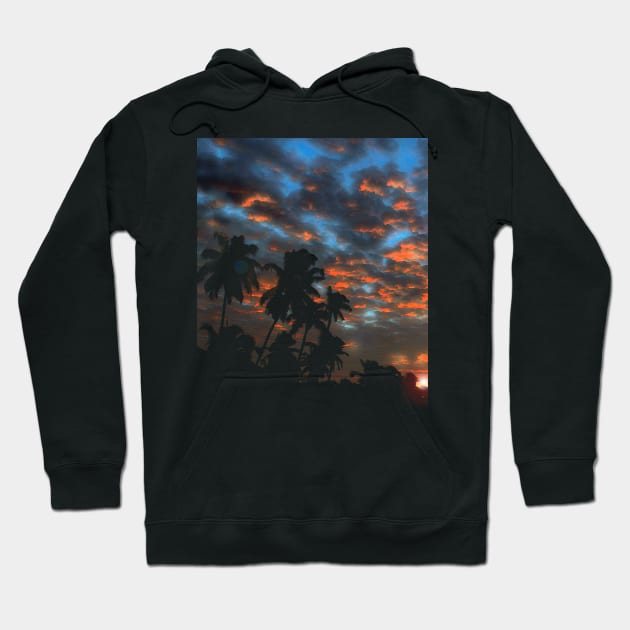 Palmset Hoodie by Arcuedes